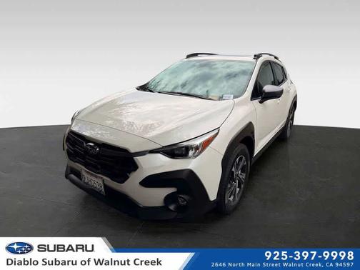 Crystal White Pearl 2024 Subaru Crosstrek Premium