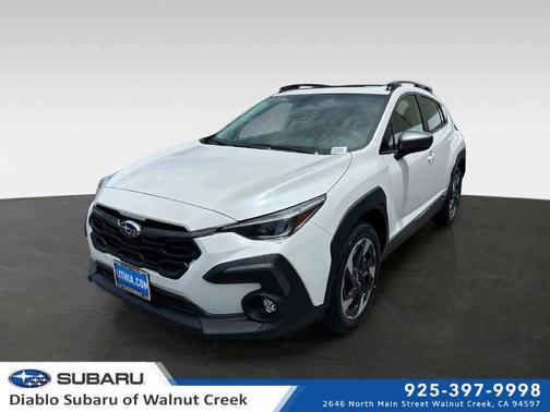 Crystal White Pearl 2025 Subaru Crosstrek Limited