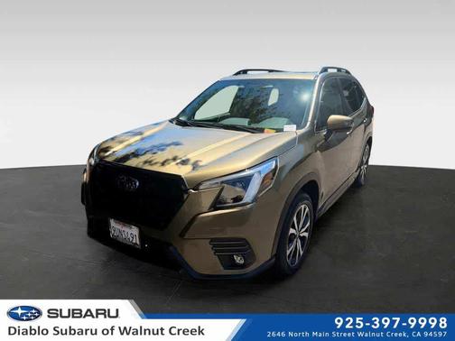 Autumn Green Metallic 2024 Subaru Forester Limited