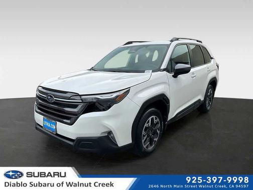Crystal White Pearl 2026 Subaru Forester Premium