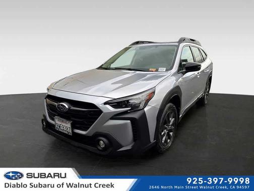 Ice Silver Metallic 2025 Subaru Outback Onyx Edition XT