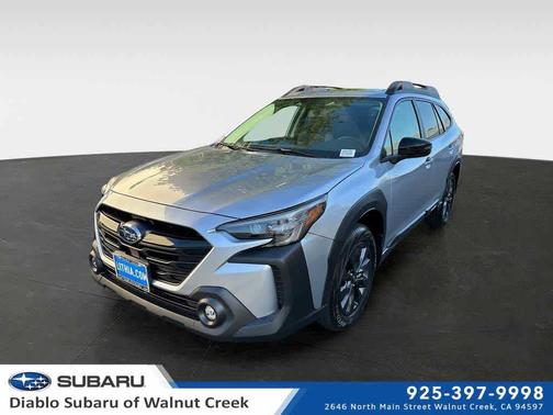 Ice Silver Metallic 2025 Subaru Outback Onyx Edition XT