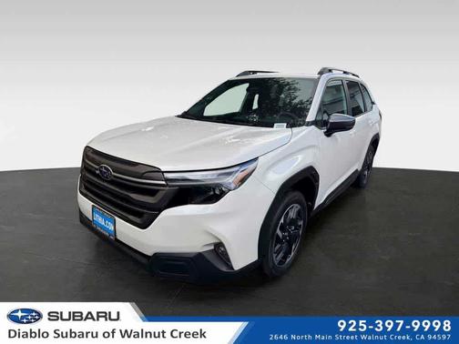 Crystal White Pearl 2026 Subaru Forester Limited