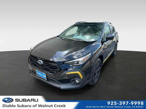 Crystal Black Silica 2025 Subaru Crosstrek Sport