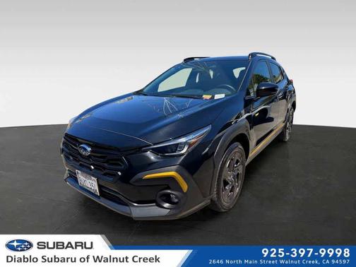 Crystal Black Silica 2025 Subaru Crosstrek Sport