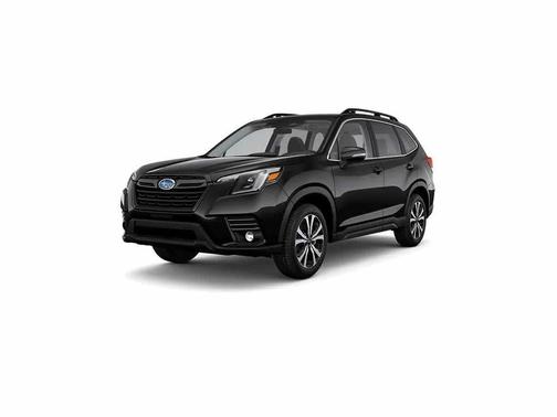Crystal Black Silica 2023 Subaru Forester Limited