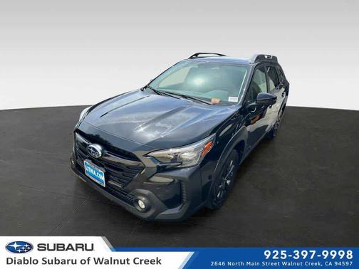 Crystal Black Silica 2025 Subaru Outback Onyx Edition
