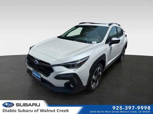 Crystal White Pearl 2025 Subaru Crosstrek Limited