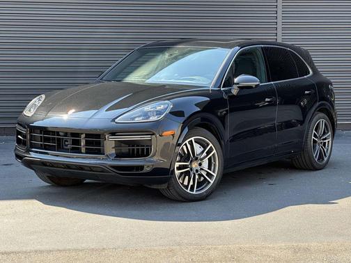 Black 2023 Porsche Cayenne Turbo
