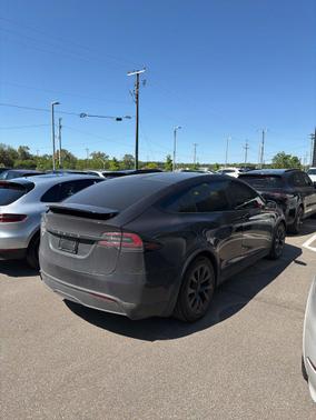 Solid Black 2025 Tesla Model X Long Range