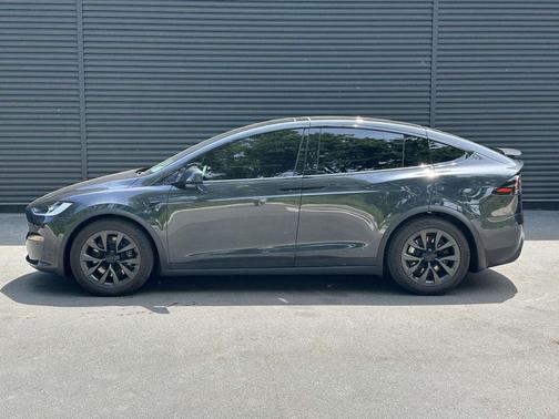 Solid Black 2025 Tesla Model X Long Range