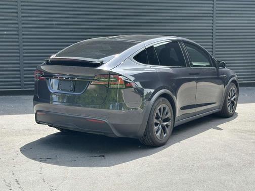 Solid Black 2025 Tesla Model X Long Range