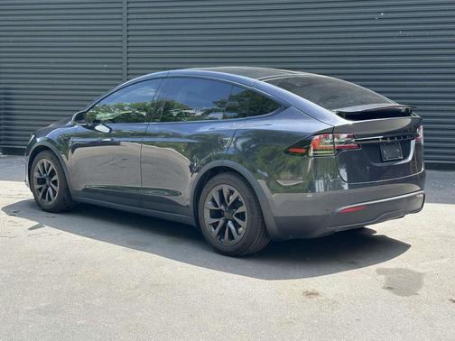 Solid Black 2025 Tesla Model X Long Range