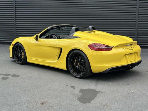Racing Yellow 2016 Porsche Boxster Spyder