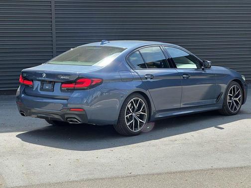 Arctic Race Blue Metallic 2023 BMW 540 i xDrive