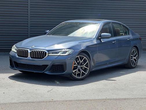 Arctic Race Blue Metallic 2023 BMW 540 i xDrive