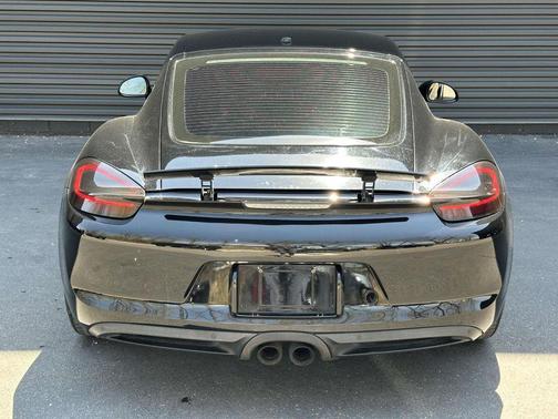 Black 2015 Porsche Cayman
