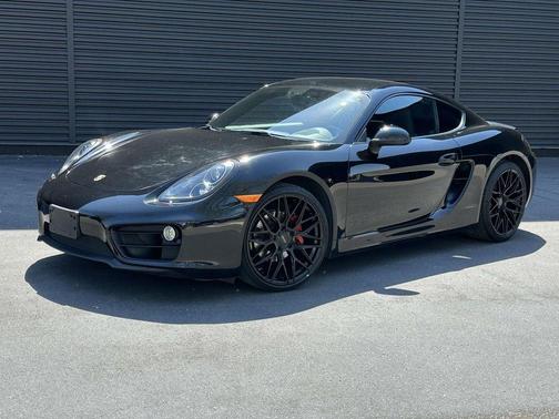 Black 2015 Porsche Cayman