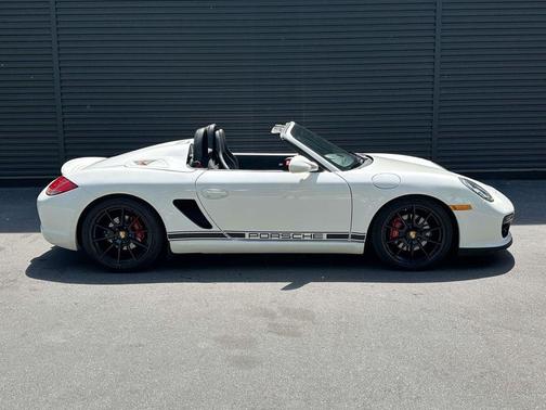 Carrara White 2011 Porsche Boxster Spyder