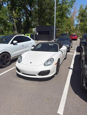 Carrara White 2011 Porsche Boxster Spyder
