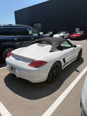 Carrara White 2011 Porsche Boxster Spyder