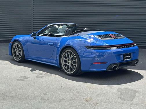 Blue 2026 Porsche 911 Carrera