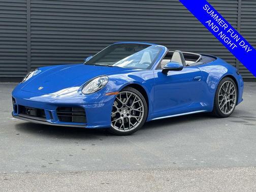 Blue 2026 Porsche 911 Carrera