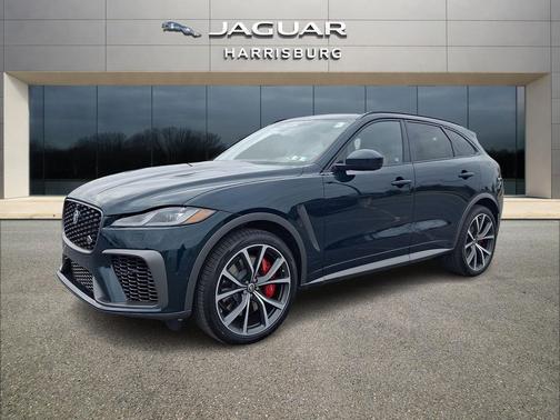 British Racing Green SV Bespoke Ultra Met Gloss 2026 Jaguar F-PACE SVR P550 AWD Automatic