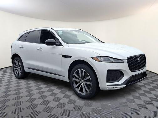 Pearl White 2026 Jaguar F-PACE R-Dynamic S P250 AWD Automatic