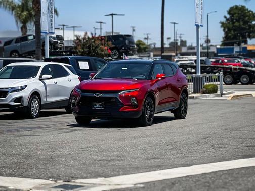 Radiant Red Tintcoat 2026 Chevrolet Blazer RS