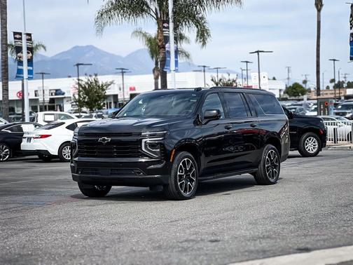 Black 2026 Chevrolet Suburban RST