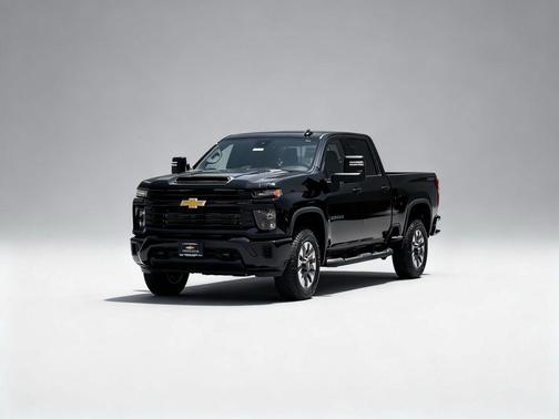 Black 2026 Chevrolet Silverado 2500 Custom