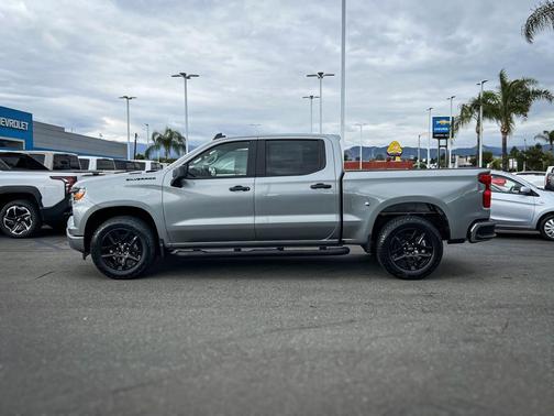 Sterling Gray Metallic 2026 Chevrolet Silverado 1500 Custom