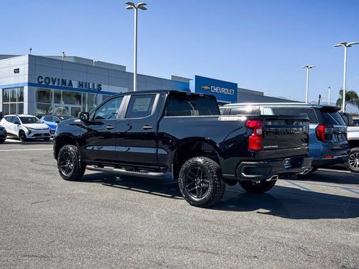 Black 2026 Chevrolet Silverado 1500 Custom Trail Boss