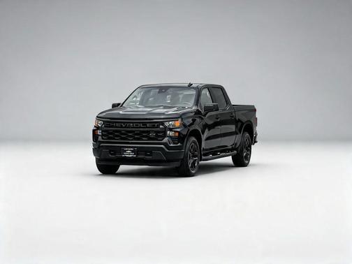 Black 2026 Chevrolet Silverado 1500 Custom