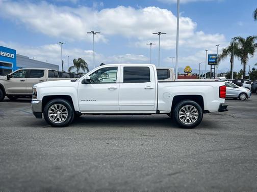 Summit White 2017 Chevrolet Silverado 1500 1LT