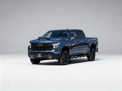 Lakeshore Blue Metallic 2024 Chevrolet Silverado 1500 LT Trail Boss