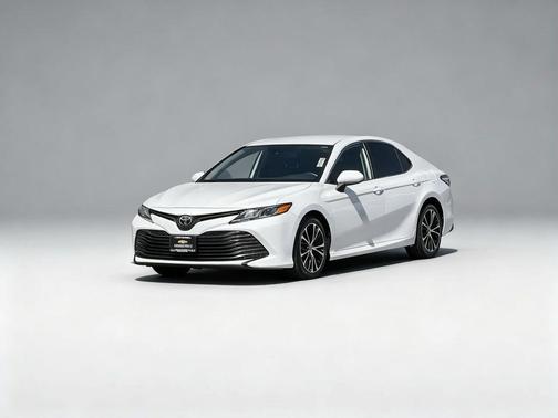 Super White 2020 Toyota Camry LE