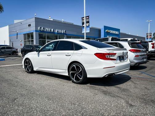 Platinum White Pearl 2021 Honda Accord Sport 1.5T