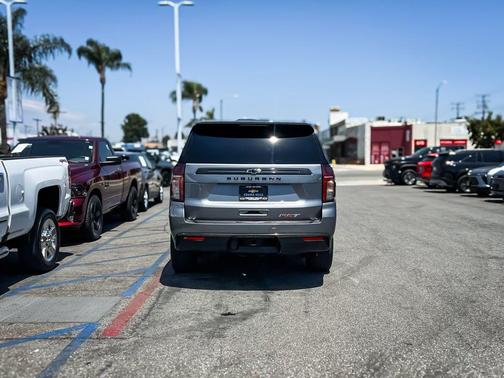 Satin Steel Metallic 2021 Chevrolet Suburban RST