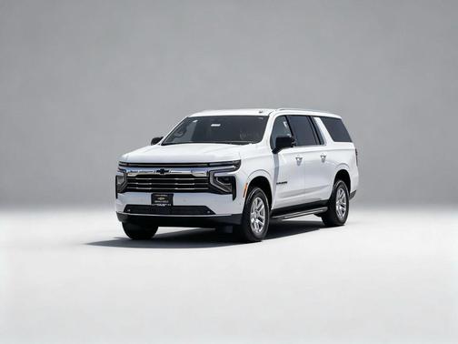 Summit White 2026 Chevrolet Suburban LT