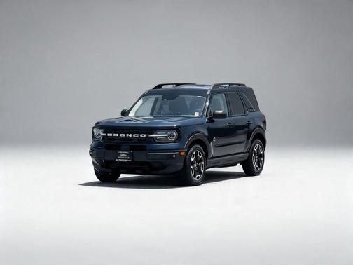 Alto Blue Metallic Tinted Clearcoat 2021 Ford Bronco Sport Outer Banks