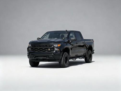 Black 2024 Chevrolet Silverado 1500 Custom