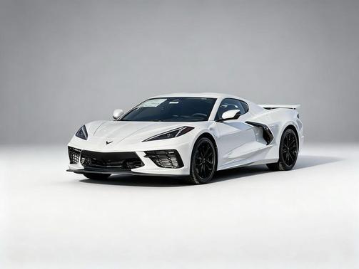 Arctic White 2026 Chevrolet Corvette Stingray w/1LT