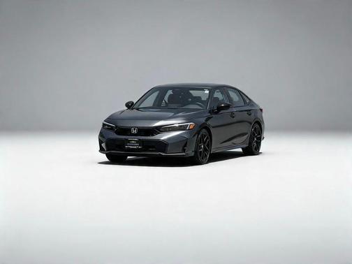 Gray 2026 Honda Civic Sport