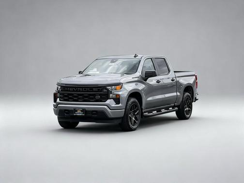 Sterling Gray Metallic 2026 Chevrolet Silverado 1500 Custom