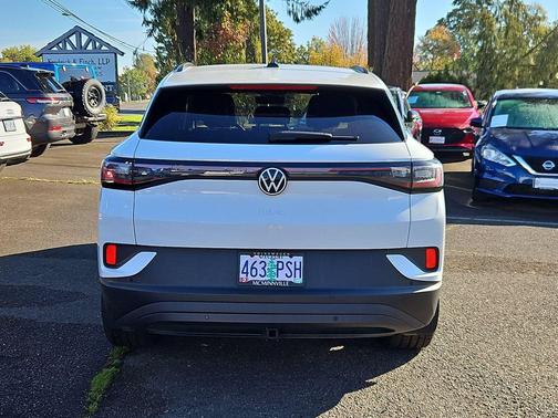Pure White 2025 Volkswagen ID.4 AWD Pro