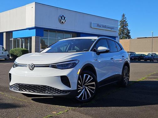 Pure White 2025 Volkswagen ID.4 AWD Pro