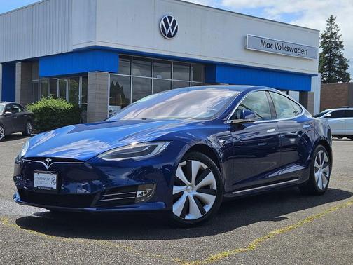 Deep Blue Metallic 2020 Tesla Model S Long Range Plus