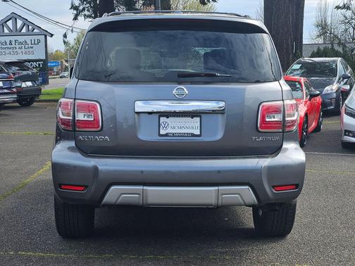 Gun Metallic 2018 Nissan Armada Platinum